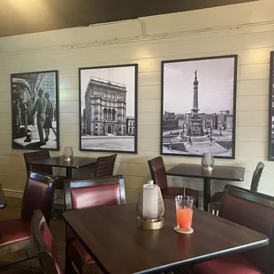 Nice, relaxing atmosphere and decor.
