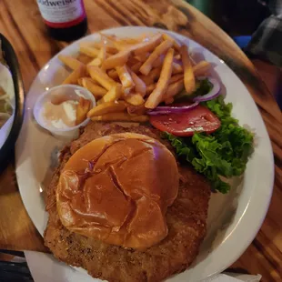 Breaded tenderloin