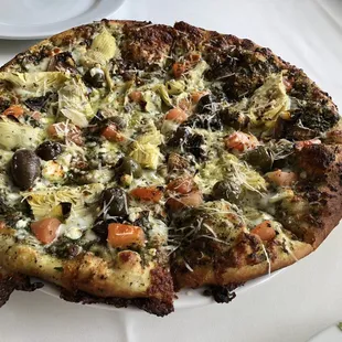 Mediterranean Pizza