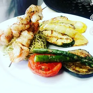 Grilled Shrimp Salad