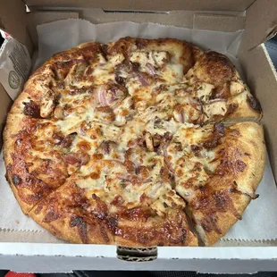 Bbq chicken pizza