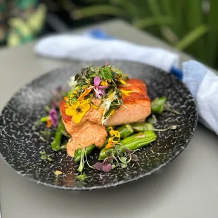 Salmon with Asparagus