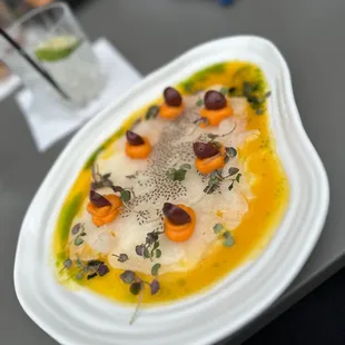 Local Halibut Crudo
