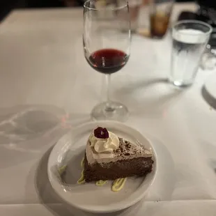 Chocolate cheesecake