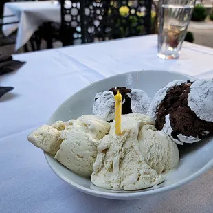 dessert, food