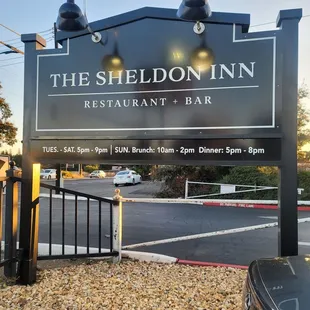 The Sheldon Inn- sign