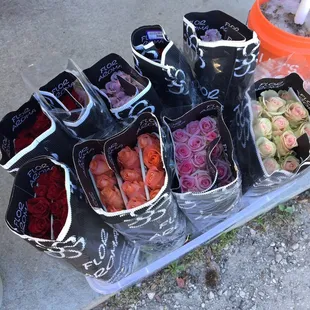 a variety of fruits and vegetables