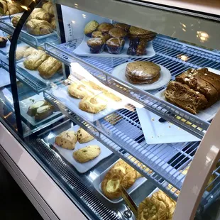 Nice fresh pastries.