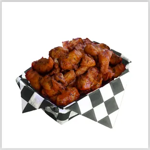 chicken wings and fried chicken, food