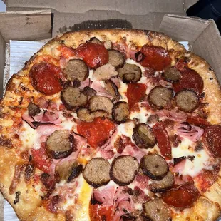 Meat pizza!