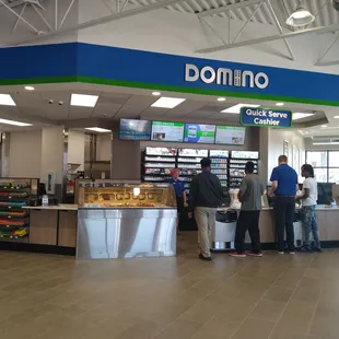 Lots of standing room.