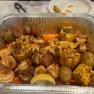 Cajun shrimp not spicy