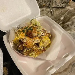 Elote wings