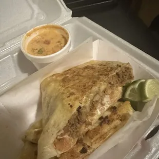 The beef crunch wrap. Best thing I tasted