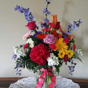 Mother's Day flowers sent to my mom