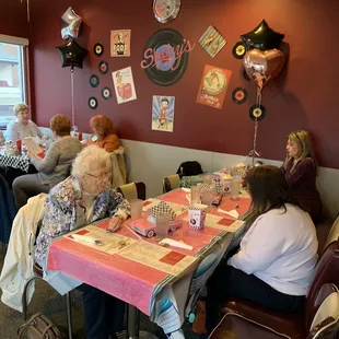 Birthday party at Shelley&apos;s
