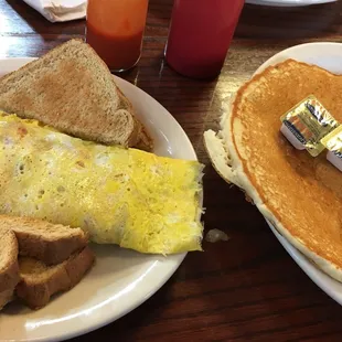 One of the best Denver omelettes I&apos;ve ever had! I substituted cheddar.