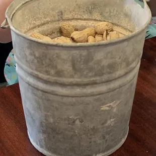 Bucket of nuts