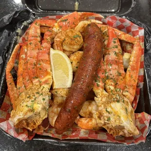 Cajun platter