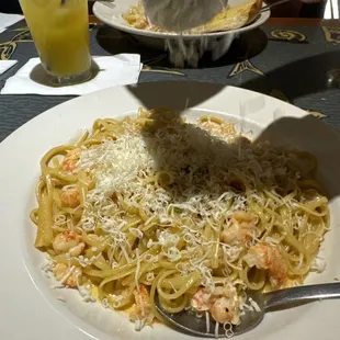 Lobster pasta with Linguine
