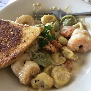 Shrimp and Cheese Tortellini
