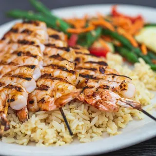 Grilled Shrimp Skewers*