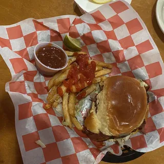 Honey Buffalo Burger