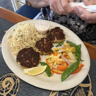 Crab Cake Dinner