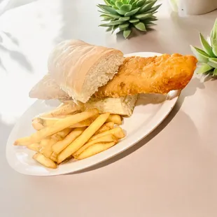 Fried Beer Battered Cod