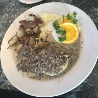 Vegan Biscuits and Gravy