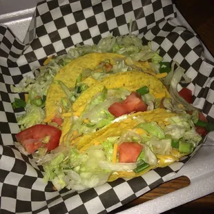 Delicious tacos! Love that they use Tillamook cheese and homemade salsa!