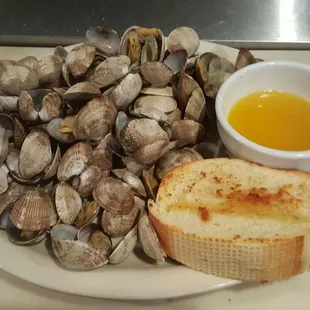 Steamer clams