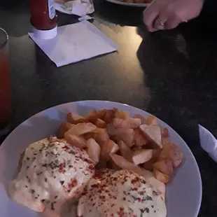 Sunday: Eggs Benedict and killer Bloody Marys.