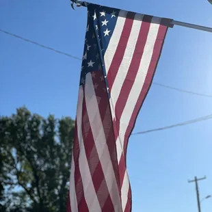 Ask about the story about the flag! The story behind it is beautiful