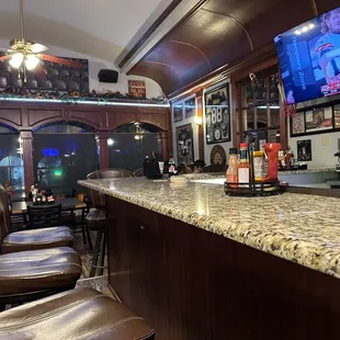 a view of the bar