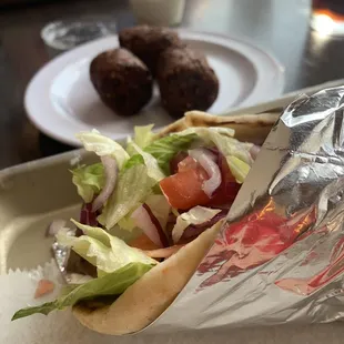 Gyro with Tater Bombs