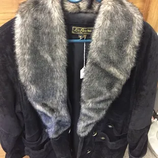 Faux fur coat