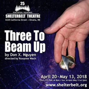 Check out out current Show. Tickets at shelterbelt.org, click on boxoffice