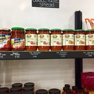 Sauces and spreads @ Shemali's