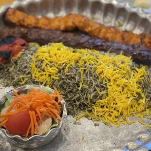 Koobideh Combo sub with Baghali Polo (+$3.99)