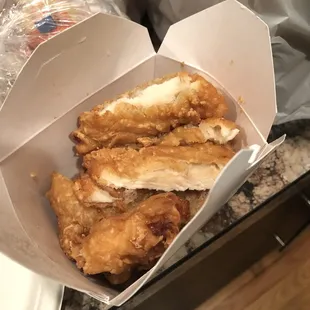 Sesame chicken , not really but what do they know about making sesame chicken?!