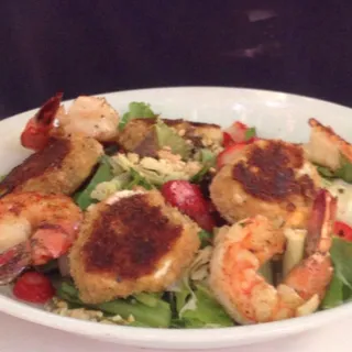 Herb Crusted Goat Cheese Salad