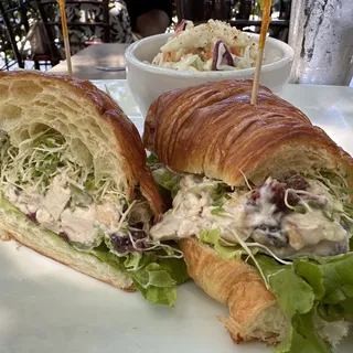 Chicken Cashew Croissant Lunch Sandwich
