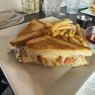 Tuna Melt Lunch Sandwich