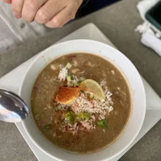Seafood Gumbo Lunch