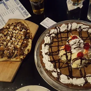 Party Cookie and Smores Flatbread
