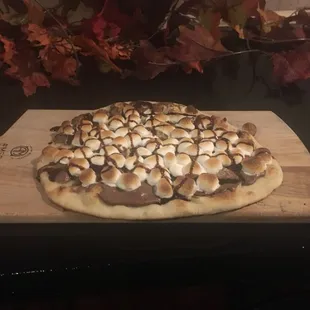 s'mores pizza