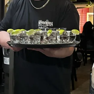 Tequila shots