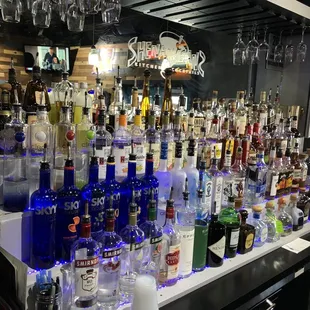 Liquor selection