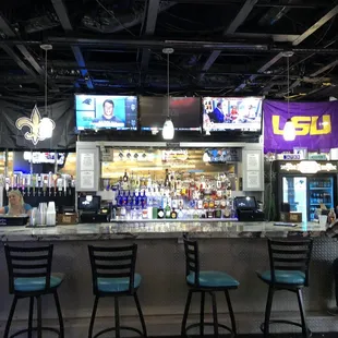 Bar area